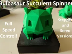 Bulbasaur Succulent Spinner