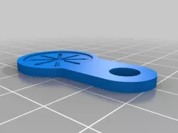 Chaos Star Key Chain
