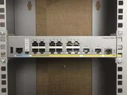 Cisco Catalyst desktop switch mount for 10 inch rack