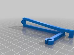  Creality Ender 3 - Ikea Dioder led bracket for backside with cable run through