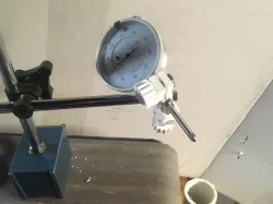 Dial indicator 3 axis mount