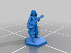 DnD Female Bard Human
