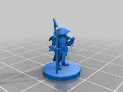 Dwarf Druid Miniature