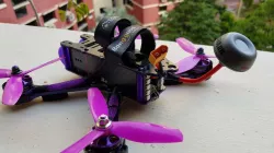 Eachine Wizard X220s VTX Mount (doesn't block LED panel)