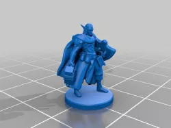 Elf Cleric Miniature