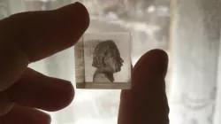 Embedded Albert Einstein Bust - Transparent 3D Print