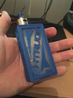 "Extrude" Box mod dual 18650 DIY vape