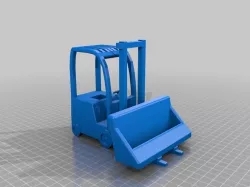 Forklift Business Card Holder