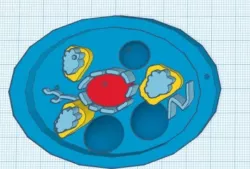 Fungi Cell Model