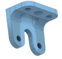 Geeetech A30 - 3D Touch Mount Bracket