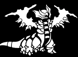 Giratina stencil