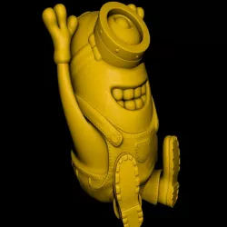 Happy Minion (Easy print no support)