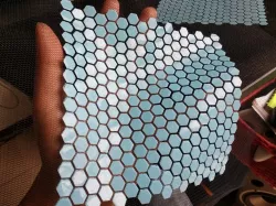 Hexagon patterns for Tulle