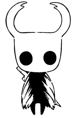 Hollow Knight stencil