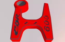 Honda CBR F4i 600 Keychain 