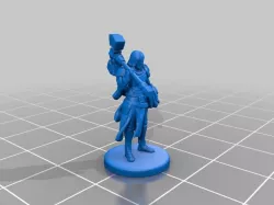 Humanoid Paladin Miniature