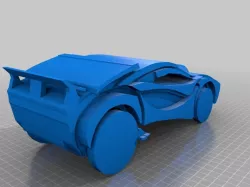 HYPER fury sports car ( showpiece)