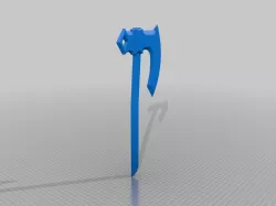 Iron War Axe - Skyrim