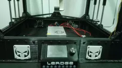Lerdge Tronxy X5s raised base for power, electronics, cooling, etc.with options