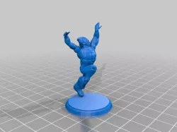Magician's Red DnD miniature