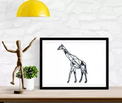 Mighty Giraffe II - 2D Wall Art by TWDesign