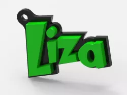 Name key chain