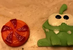 Om Nom Refrigerator Magnet