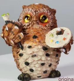Owl Artist V2 3D Scan 