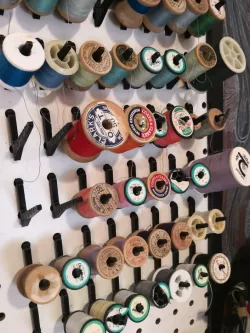 Pegboard Thread Holder
