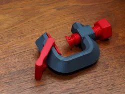 Quick Adjust G-Clamp With Universal Mount