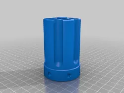 Revolver pen holder