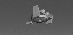 ROBOTECH UEG ASC PHANTOM RECON HOVERJET (AKA Turbo Chopper)