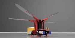 Robotic Bee - Ornithopter - Prototyp - Wingtester -