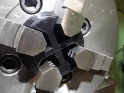 Roehm Lathe chuck lenght stop 4 jaws  250