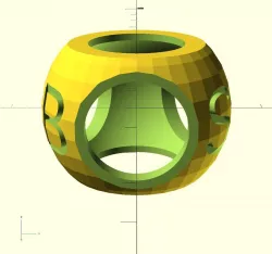 Round Neckerchief Slide or Woggle
