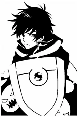 Shield Hero stencil