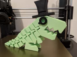 Sir Flexington Rexington - Separate Hat Model