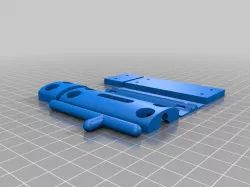 Slide Lock With Back