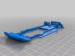 Slot car chassis for SUPERSLOT/SCALEXTRIC MG6 BTCC 1:32 
