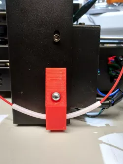 Smooth and silent filament tube guide for Anycubic i3 Mega