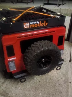 Spare Tire Carrier for the DF MODELS DF-4J