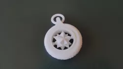 Spinning keychain (P3P Logo)