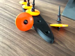 Spinning Toy Top Display