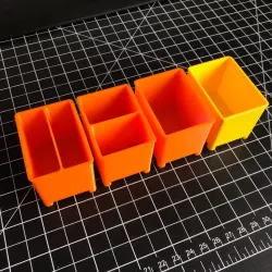 Stanley Organizer - Small Bins (2 part print)