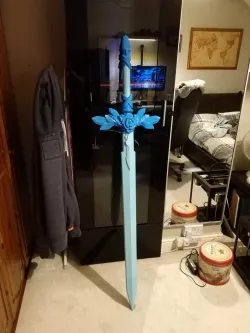 Sword Art Online: Alicization - Eugeo Blue Rose Sword Assembly (Oversize Scale Version)