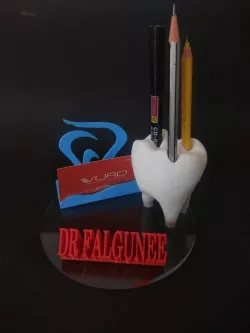 Teeth Pen Holder