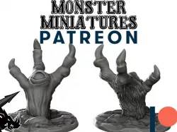 The Hand - JOIN OUR Monster Miniature PATREON