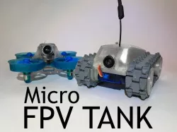 Tiny FPV Tank