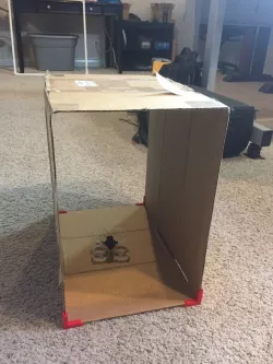Tiny Whoop Brushed Whoop Cardboard Box Gate Snap Bracket thing
