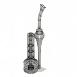 Tornado Cyclone bong/oil rig